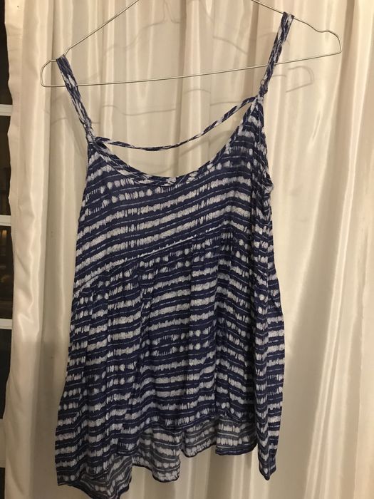 Top azul da Roxy