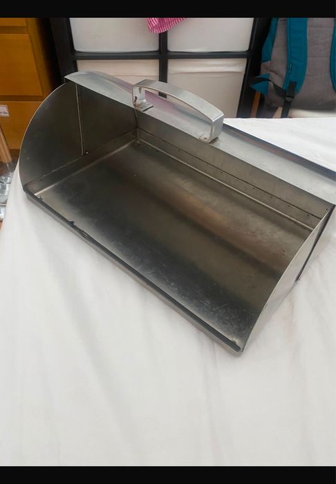 Caixa do Pão em Aço Inox IKEA