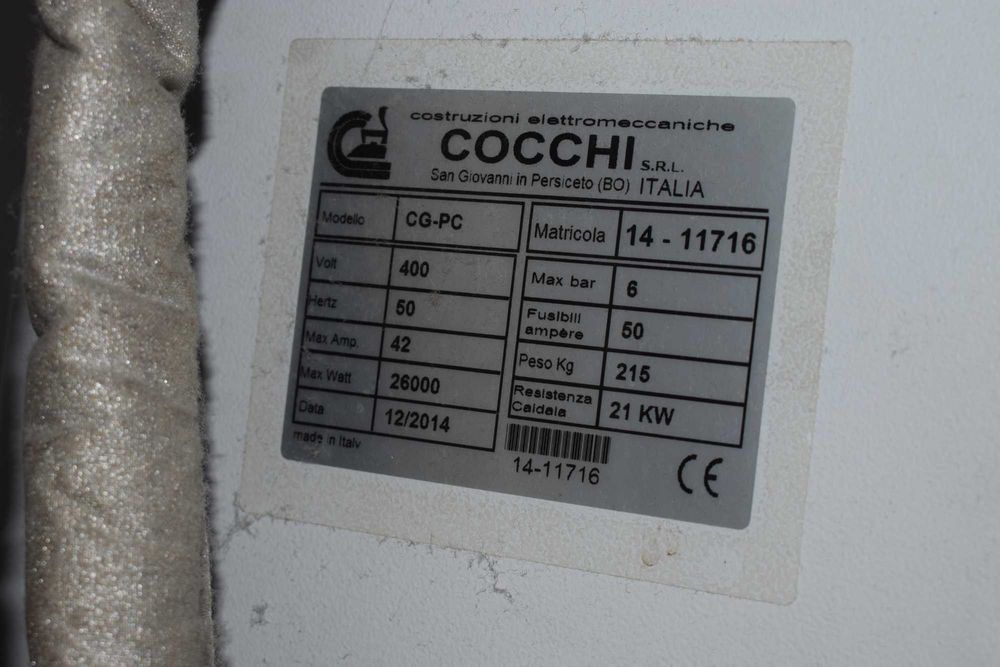 Máquina profissional COCCHI de passar camisas, casacos e blusões