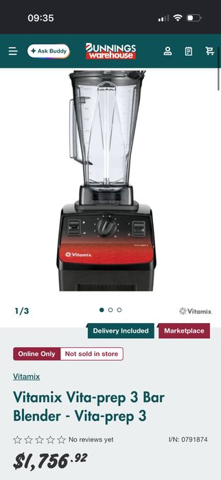 Блендер, змішувач Vitamix Vita-prep 3 Bar