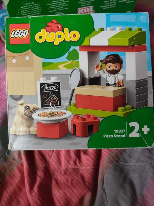 Lego Duplo 10927 stoisko z pizza, stan idealny, kompletne
