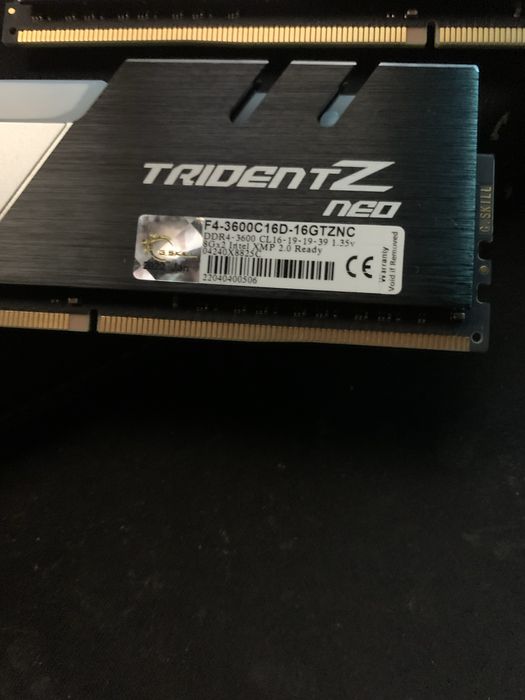 G.Skill Trident Z Neo RGB 16GB (2x8GB) DDR4-3600MHz