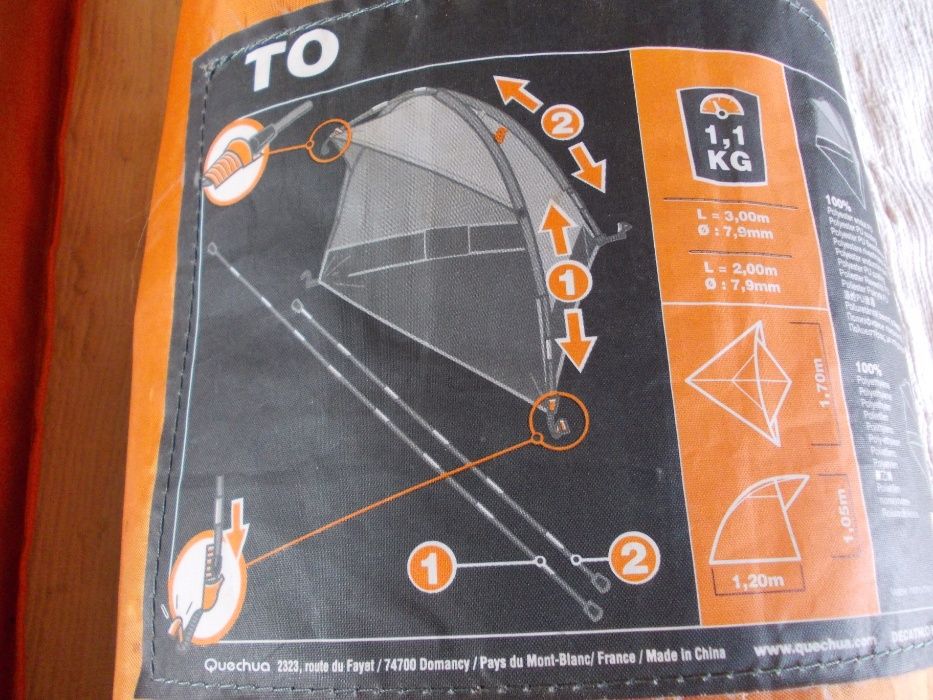 Tenda de abrigo desportos de praia