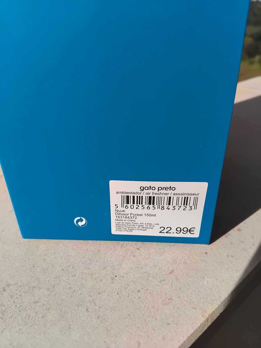 Difusor Fragrância Gato Preto Novo