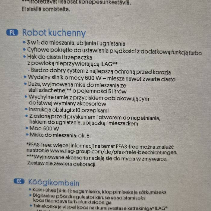 Robot kuchenny Silvercrest