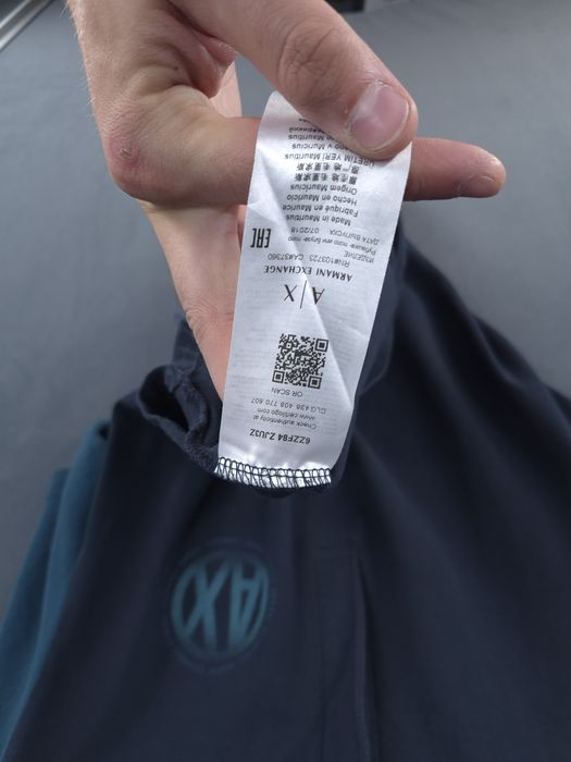 Armani Exchange koszulka polo logo kołnierzyk M