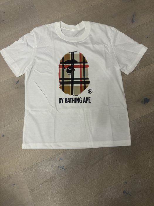 Футболка bape x burberry,футболка cp company та balenciaga