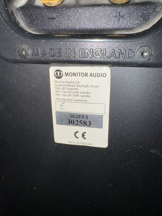 Monitor Audio Silver S6 ,сабвуфер ASW-100 (Англия)