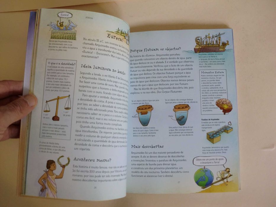 A História da Ciência
de Anna Claybourne