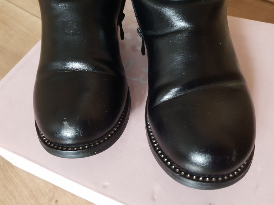 Botki, trzewiki dziewczęce rozm 32