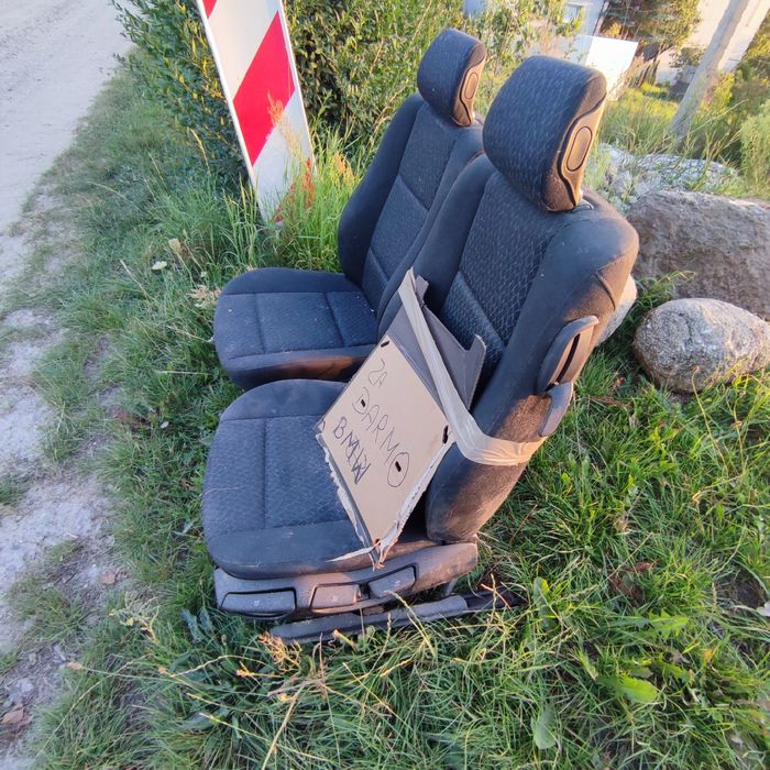 Siedzenia fotele przednie bmw