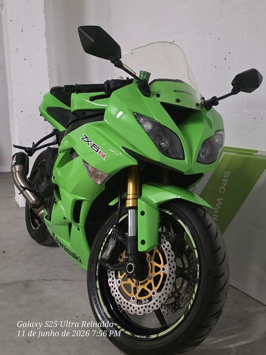 Moto kawazaki  ninja zx6r