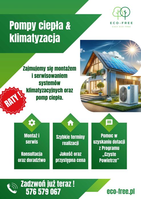 Klimatyzacja od 2890 zł z montażem - całe lubelskie