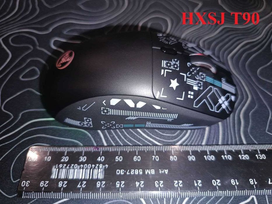 АКЦІЯ! СУПЕР ЦІНА! Бездротова Акумуляторна Ігрова мишка HXSJ T90, T90 Pro (з док станцією) RGB Игровая мышка , мышь Блютуз Bluetooth
