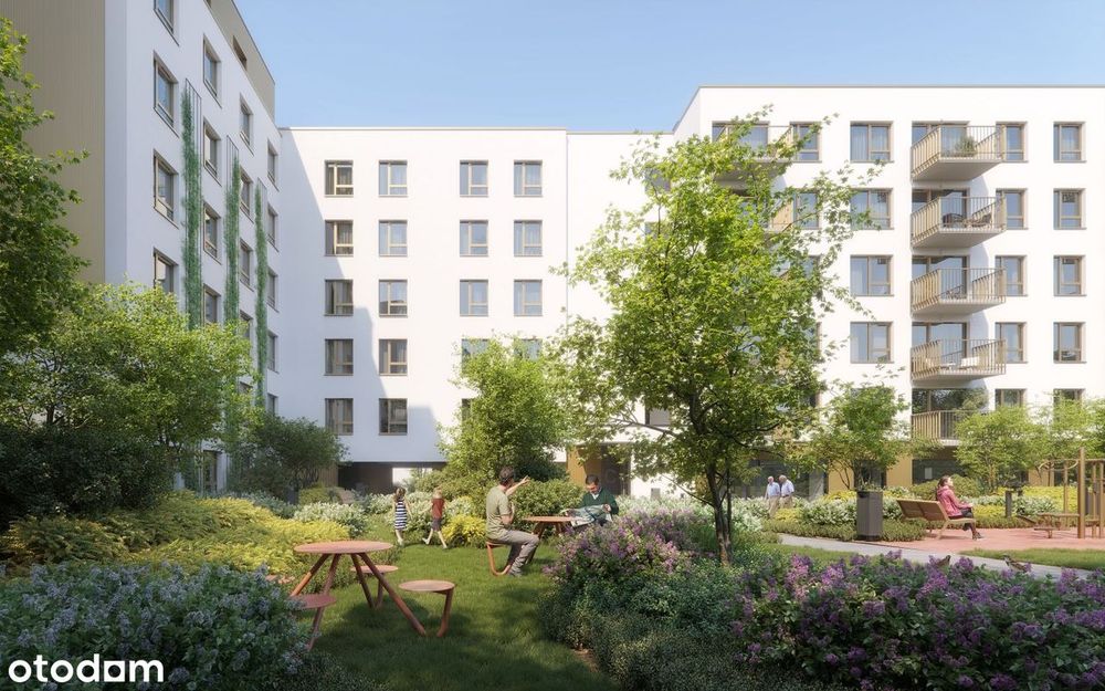 2-pokojowe mieszkanie 43m2 + balkon Bezpośrednio