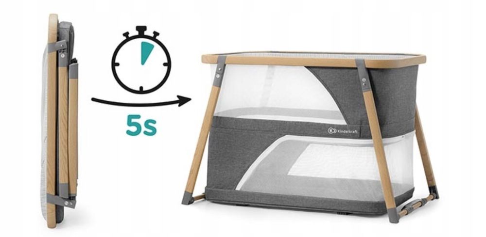 Łóżeczko dziecięce SOFI 4w1 – łóżeczko, turystyczne, kojec, kołyska