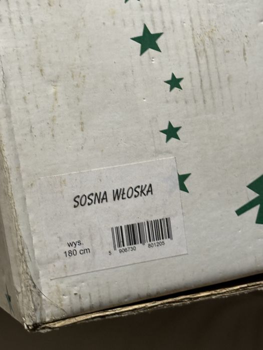 Sztuczna choinka 180 cm