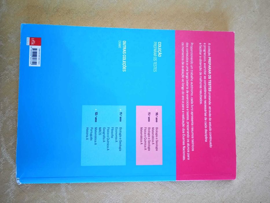 Livro Preparar os Testes Biologia Geologia 11