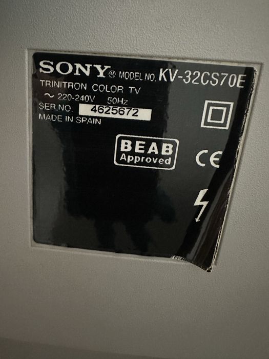 Televisão Sony trinitron a cores