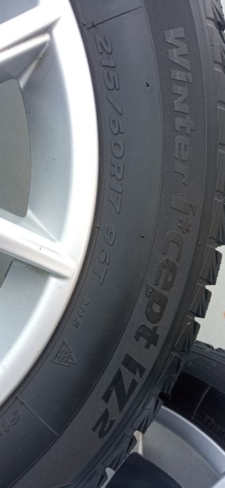 Колеса з титановими дисками 215/60/R17 зима, HANKOOK