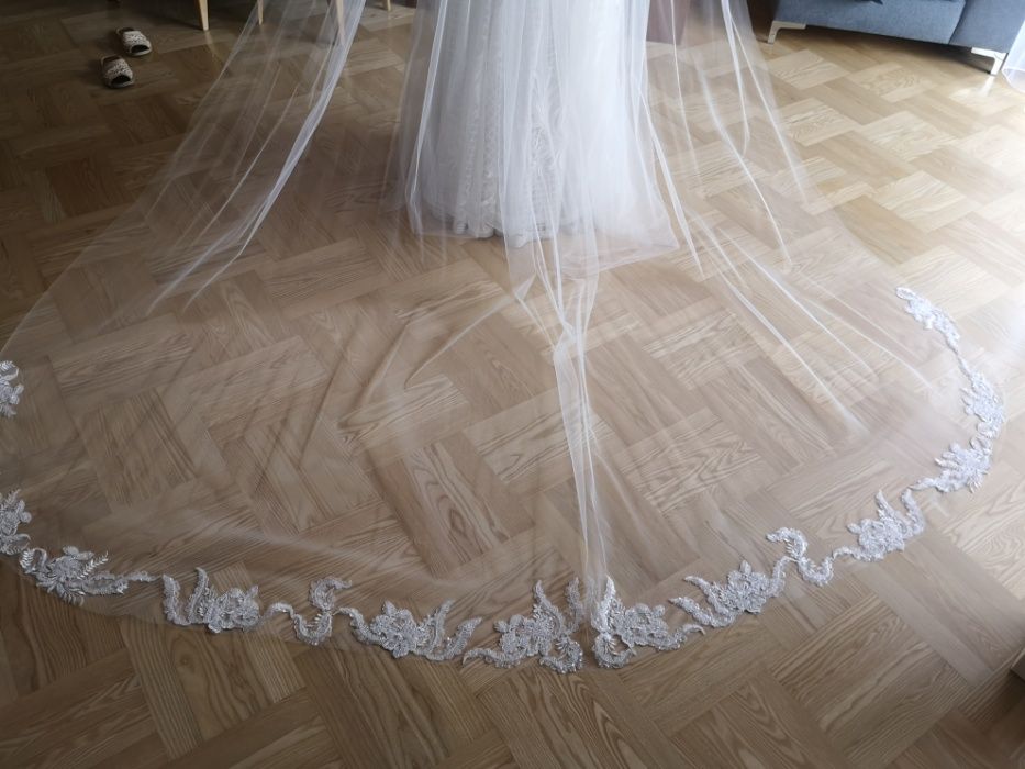 Welon katedralny 270 cm ślub