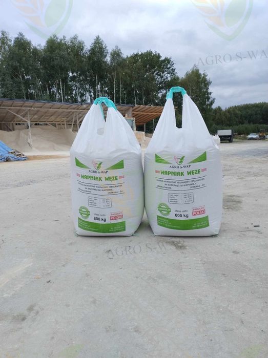 Wapno nawozowe granulowane węglanowe magnezowego czarna kreda PRODUCENT