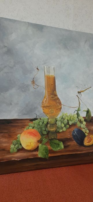 Картина маслом натюрморт 60×50 см
