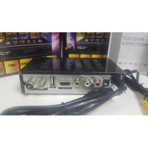 Комбинированный тюнер приставка ресивер Tiger Combo HD DVB-S/S2/T/T2/C