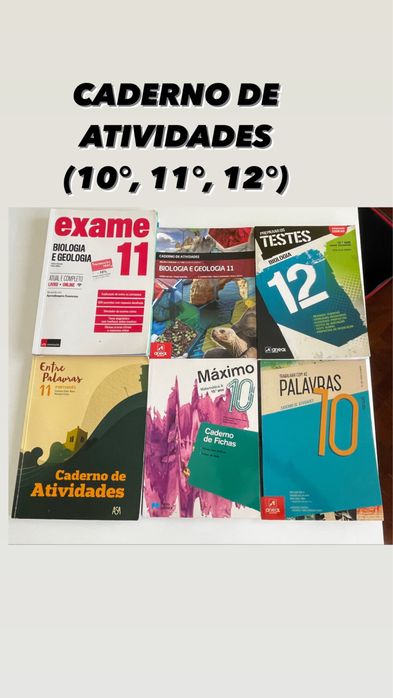 Livros Escolares/Exercícios do 7° ao 12°