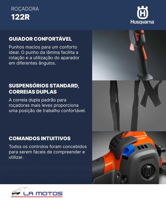 Roçadora Husqvarna 122R