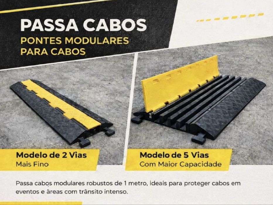 Passa Cabos 2/5 vias