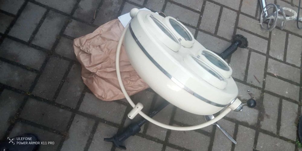 Lampa szpitalna 1983 dekoracyjna lecznicza loft vintge