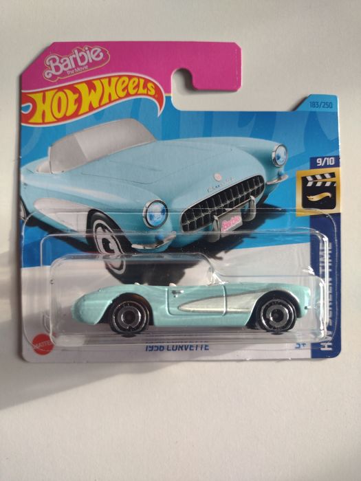 Hotwheels Barbie corvette