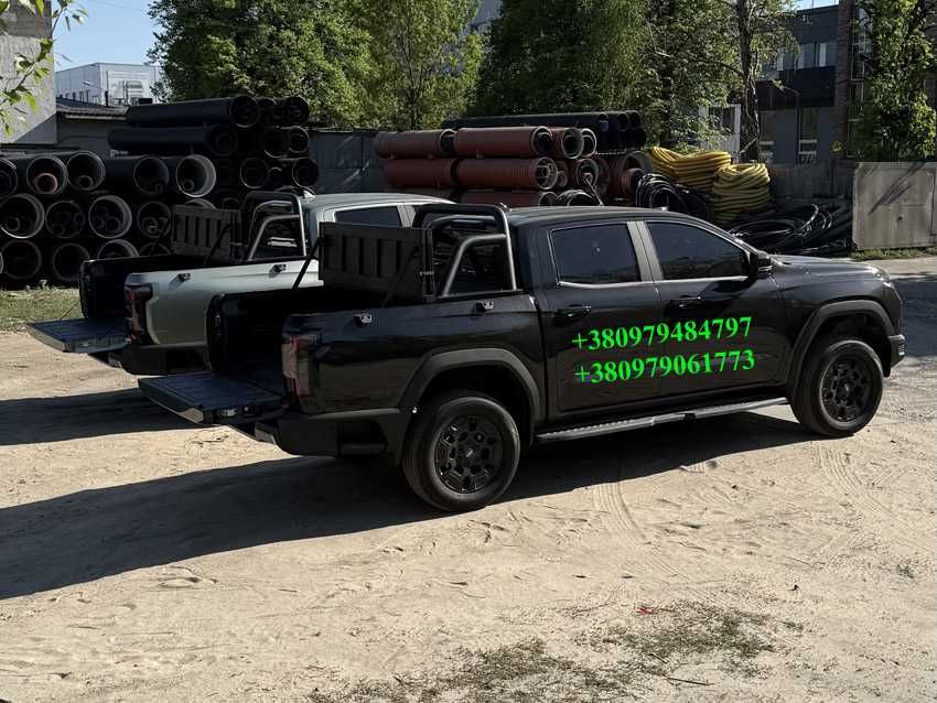 Силова багатофункціональна кришка кузова пікапа Chery Himla. Накриття на кузов пікапа Чері Чімла. Кришка кузова пікапа Chery Himla.