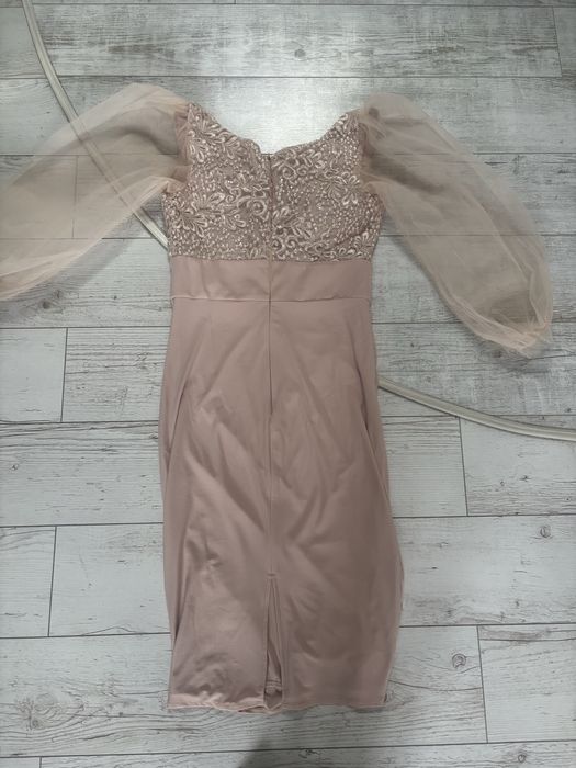 Sukienka beżowa Mollie