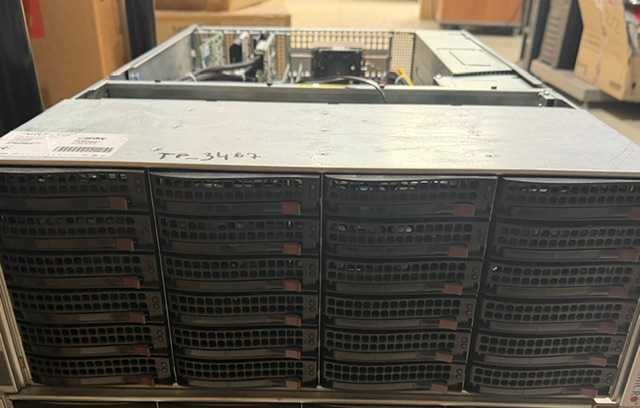 Сервер Supermicro  4U, 36 x Hot-Swap Drive Bays, RPSU 1280W,  X10SRi-F, E5-1620 v4, DDR4-2400 64GB reg