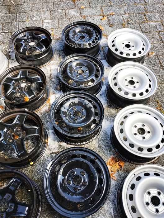 Felgi stalowe VW Eos Passat Scirocco 5x112, 16" 6.5J, ET42. Oryginal