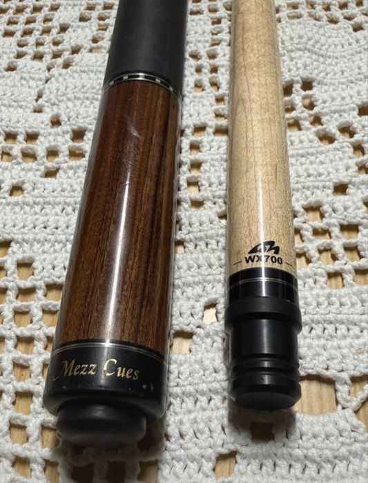Taco Mezz Cue EC7 Bocote Pool Cue + Vara WX700