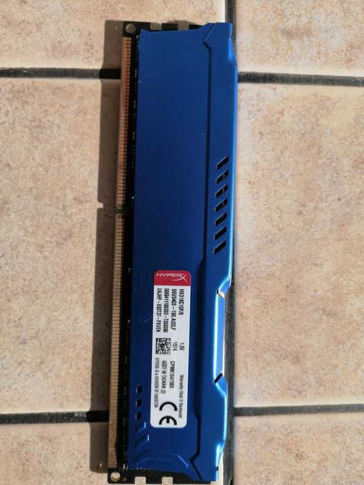 Оперативная память DDR3 8Gb 1866MHz HX318c10f\8 HyperX Fury в гарному стані 2шт
