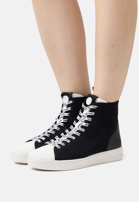 Кроссовки хайтопы Michael Kors Edie Knit женские ботинки