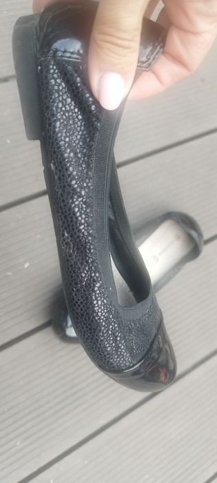 Czarne Balerinki r 36