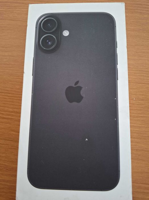 Telefon iphone 16 plus 5G Czarny.