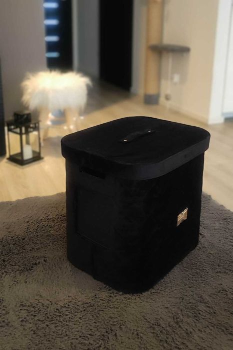 Designerska kuweta dla kota w formie mebla