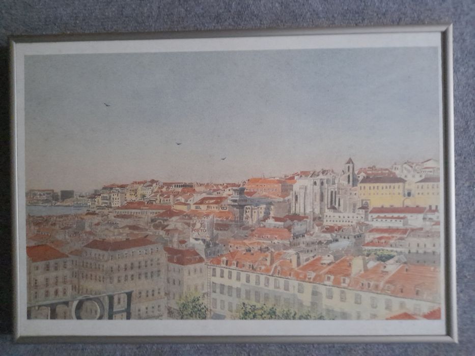 Estampas de Espieux 86 Lisboa antiga.