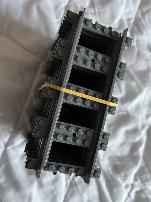 Tory, tor, szyna, szyny LEGO prosty, prosta LEGO