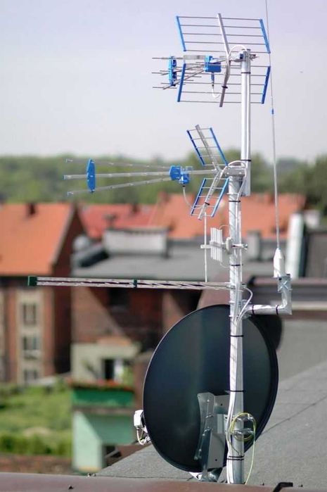 Antena Polsat Konwe Montaż Serwis ustawianie anteny sat dvbt Biłgoraj