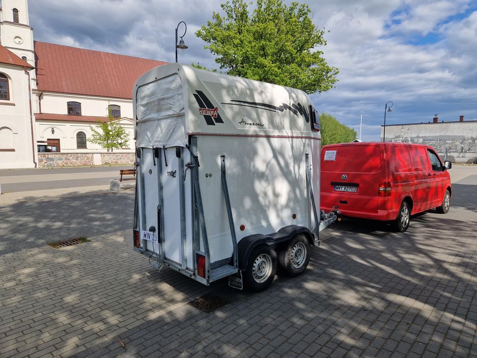 Przyczepa konna dla koni  1,5 Henra 1200 DMC  2005r !!