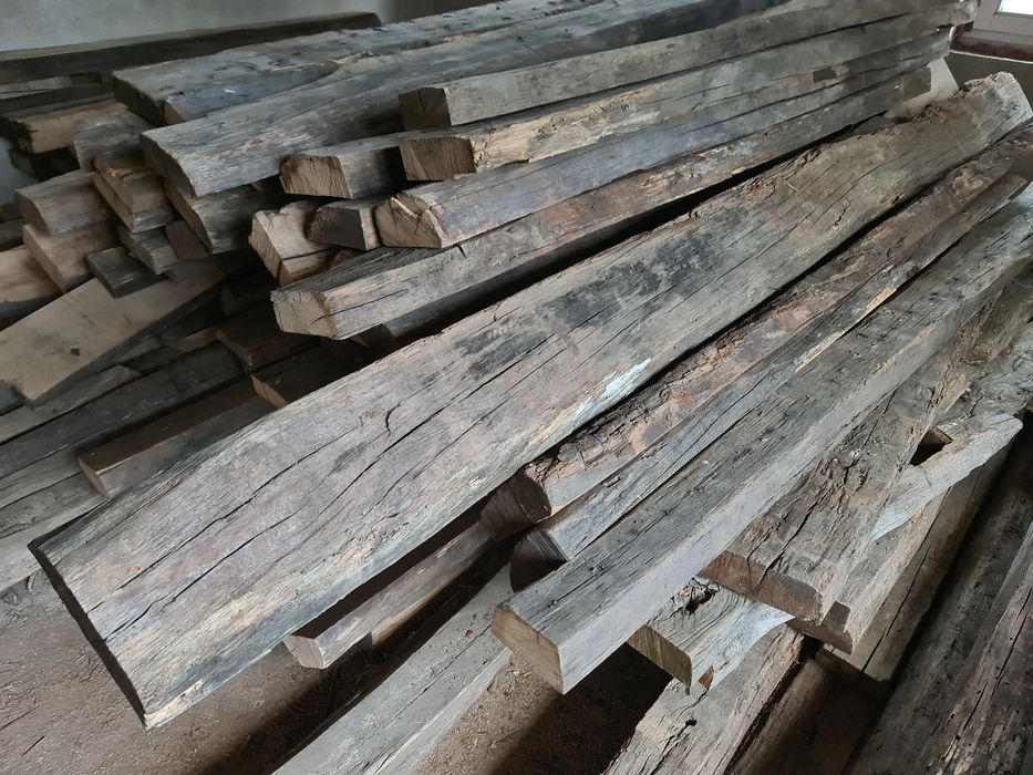 Stary dąb rozbiórkowy deski