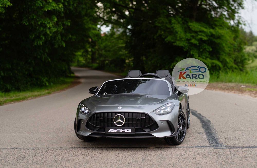 Auto na akumulator Mercedes GT63 AMG LED 4x200W Pojazd dla dzieci.