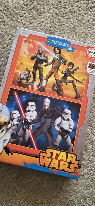 Puzzle Duplo Star Wars da marca EDUCA #NATAL